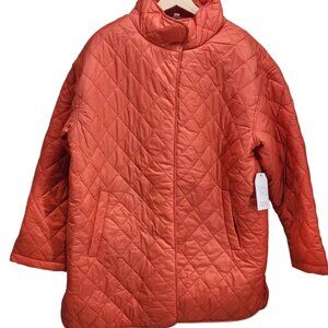 Women's time and Tru Plus size Quilted Coat 16W-18W